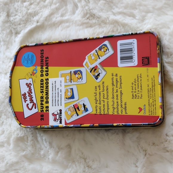 Simpsons 28 super-sized dominoes - Picture 2 of 3